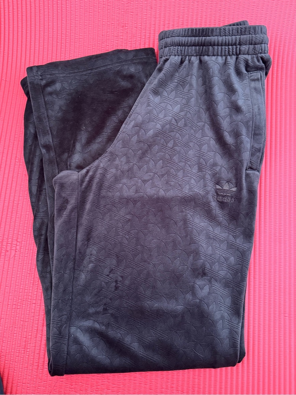 adidas Brown Elastic Waist Sweatpants - Picture 5 of 10